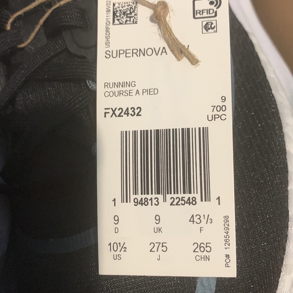 Adidas supernova plus running shoes. - Picture 8 of 8